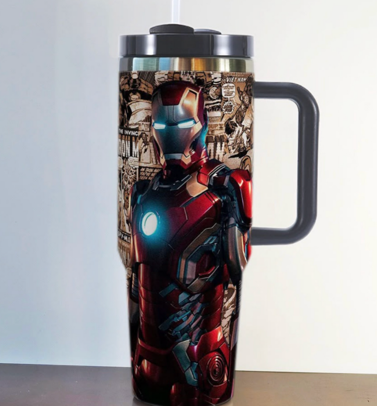 40 OZ Tumbler with box included _ Comic