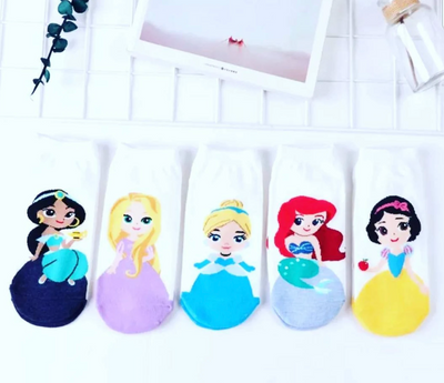12 Piece princess socks