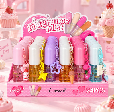 24 PC Mini perfumes with charms!