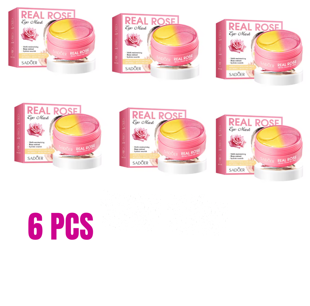 6 Pack! Sadoer Eye masks with 60 pcs each