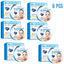 6 Pack! Sadoer Eye masks with 60 pcs each