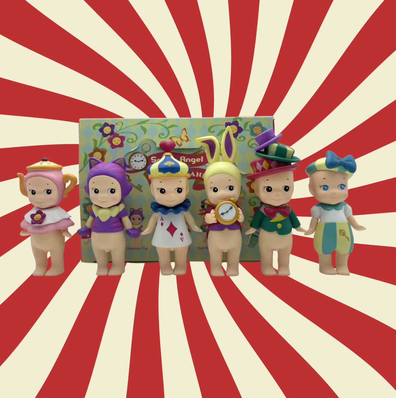 6 PC Sonny MINI FIGURE WONDERLAND