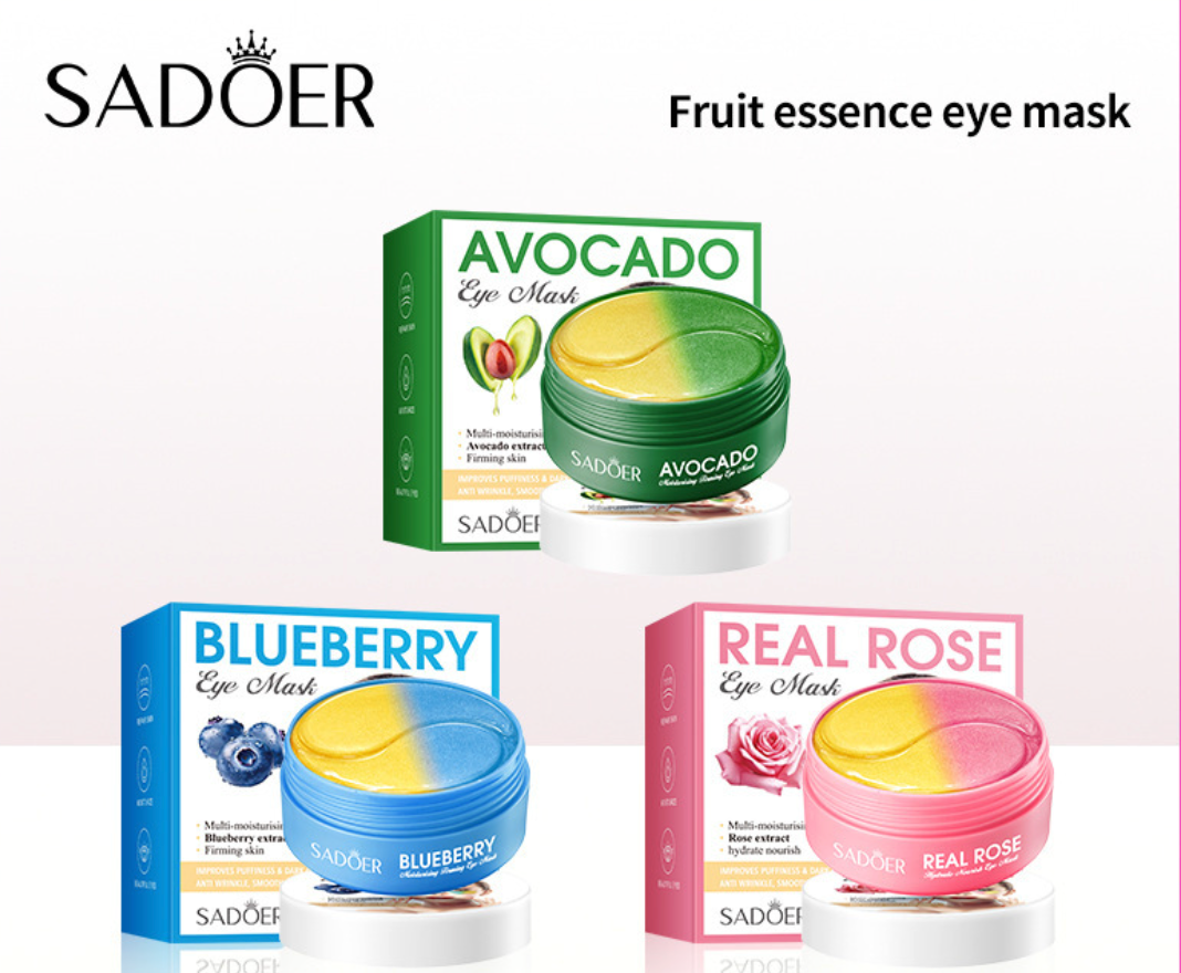 6 Pack! Sadoer Eye masks with 60 pcs each