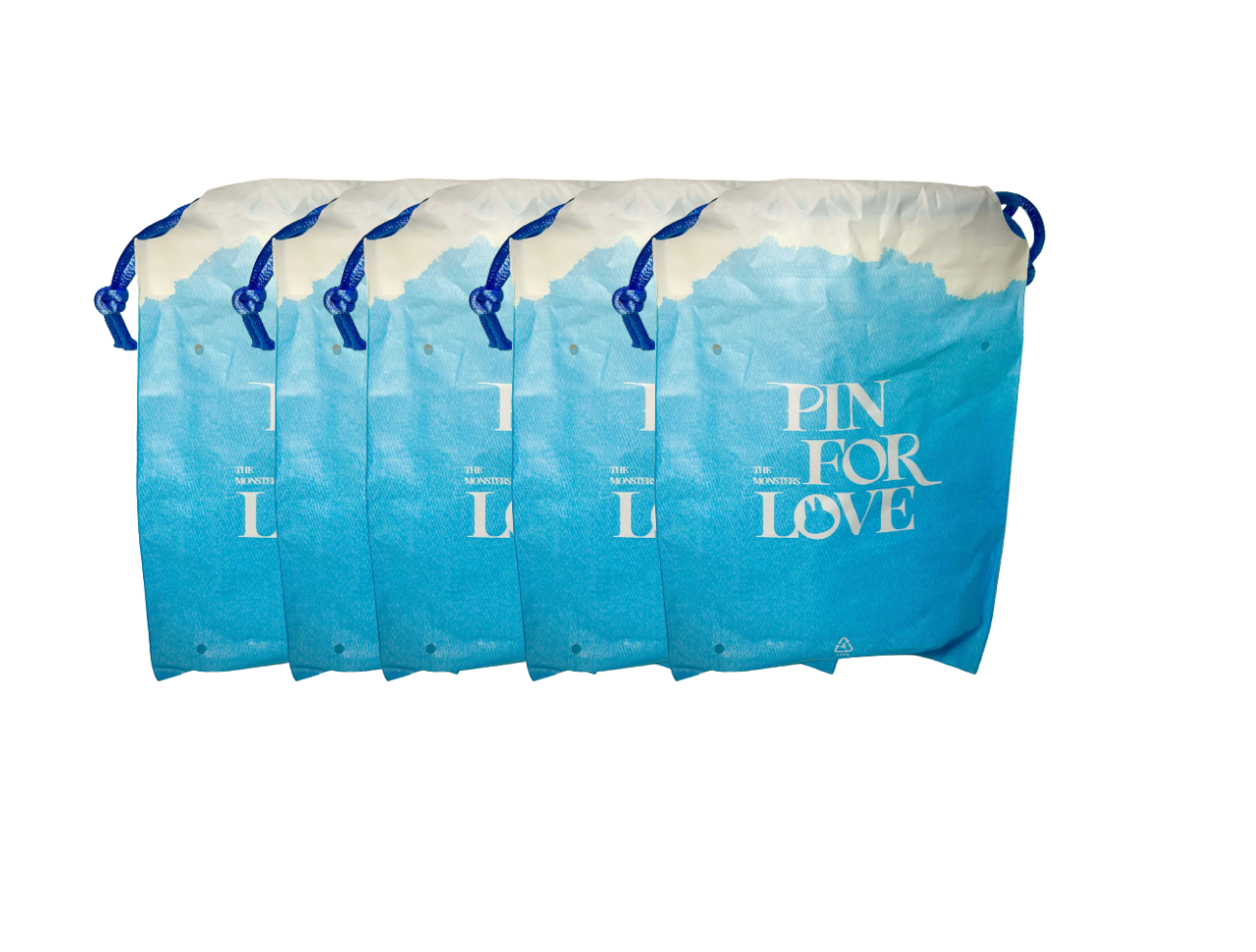 1 PC PIN FOR LOVE MONSTER WITH POUCH