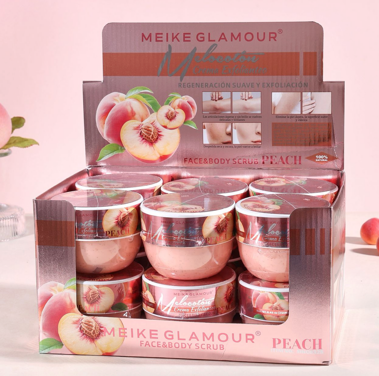 12 Pieces ENTIRE BOX Moisutrizing Face & Body Scrub Fruit