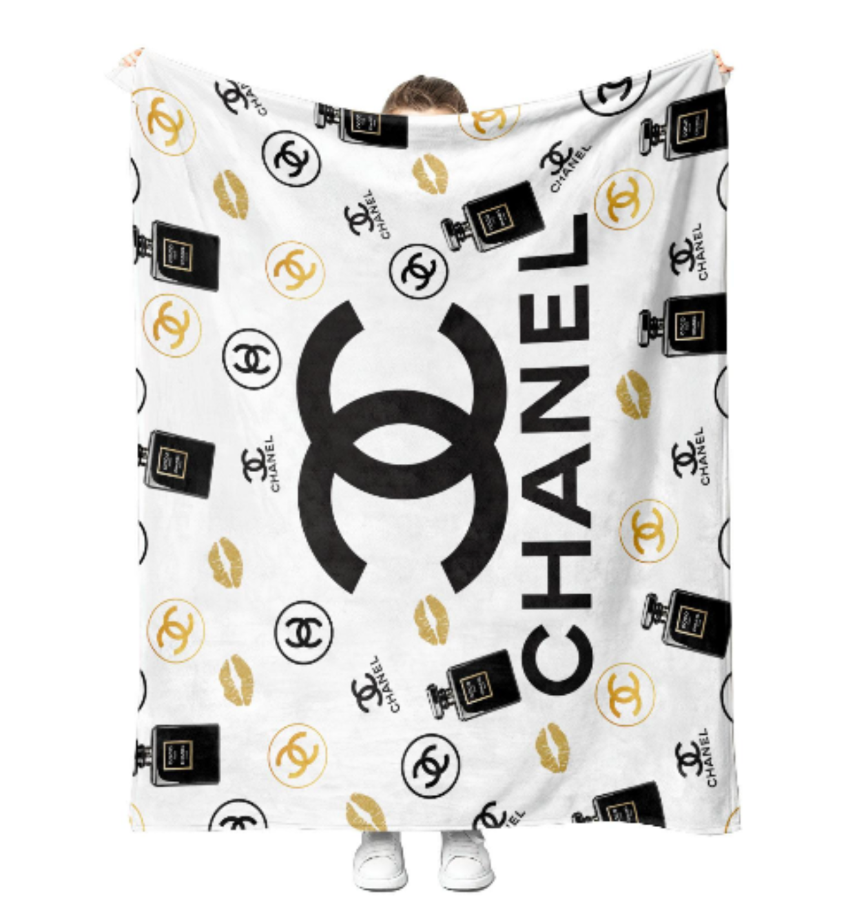 LARGE FLANNEL/POLYESTER BLANKET 150x200