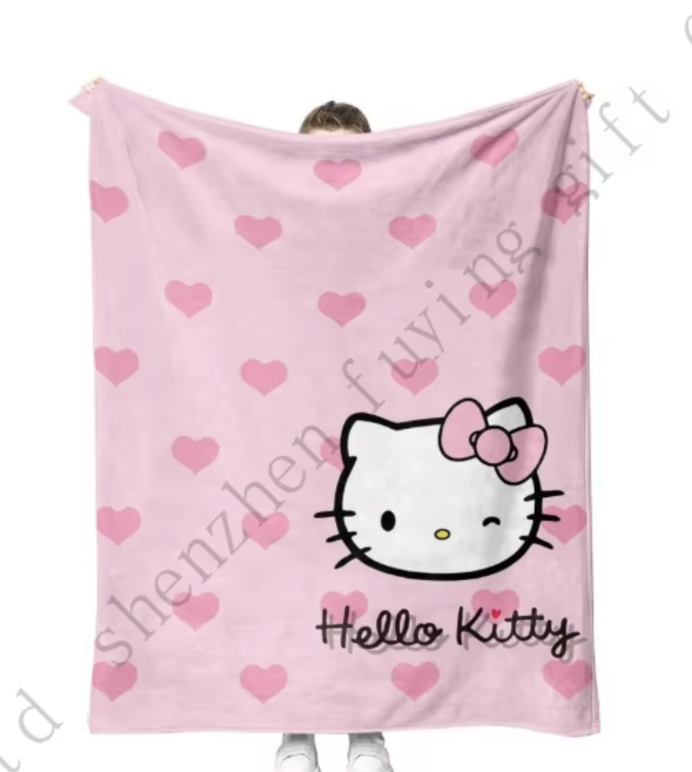 LARGE FLANNEL/POLYESTER BLANKET 150x200