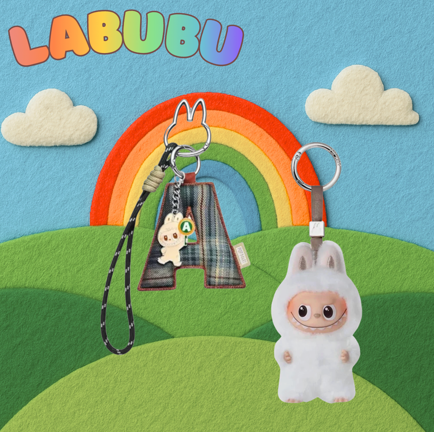 PIN TO LOVE KEYCHAIN AND MONSTER COMBO (BOTH ITEMS INCLUDED)