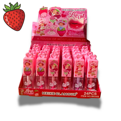 24 PC Strawberry Lippies