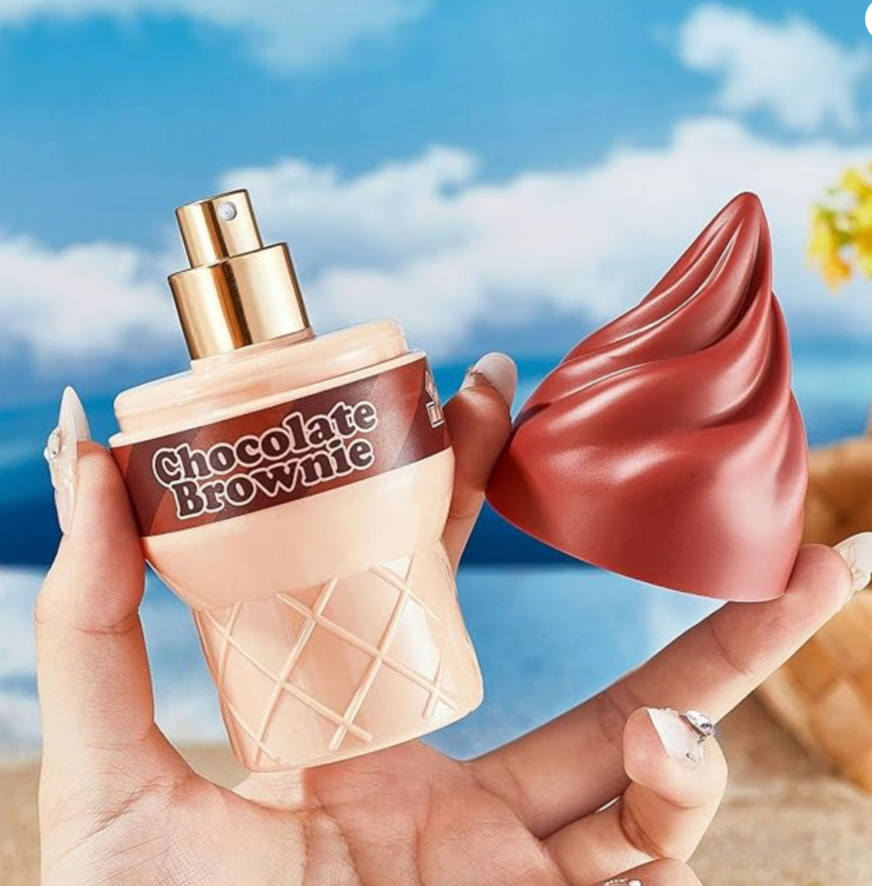 1 PC ICE CREAM SHAPED PERFUME- 4 SCENTS