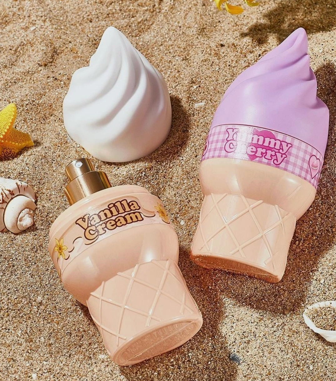 1 PC ICE CREAM SHAPED PERFUME- 4 SCENTS