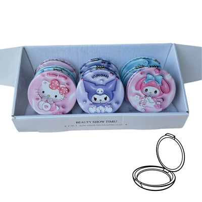 Compact mirrors-Kitty 12 PCS Circle