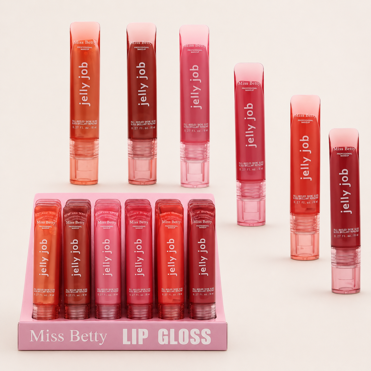 24 PC Jelly Job Hydrating Lippies!